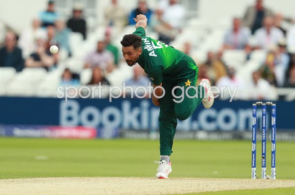 Mohammad Amir Pakistan v England World Cup 2019