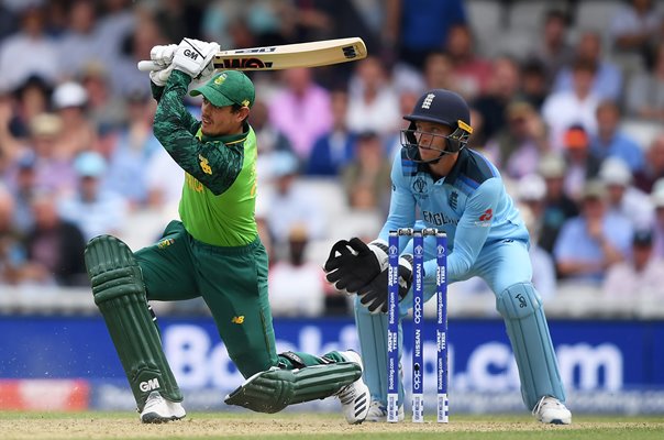 Quinton De Kock South Africa v Jo Buttler England World Cup 2019