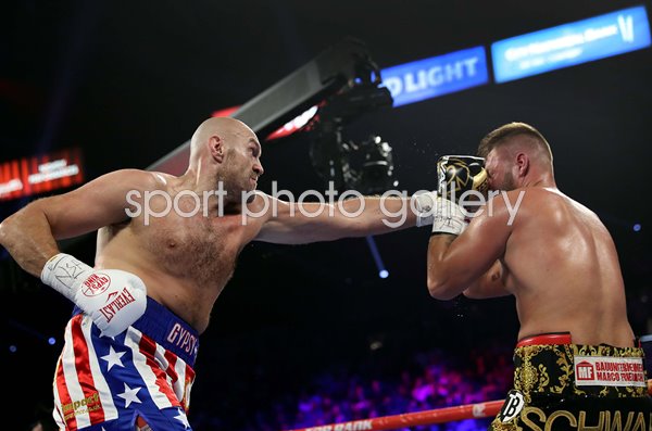 Tyson Fury v Tom Schwarz Heavyweight Boxing Las Vegas 2019