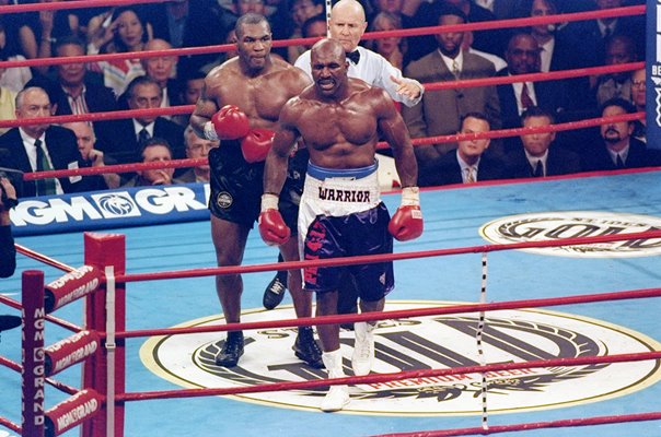 Evander Holyfield v Mike Tyson Title Fight Las Vegas 1997