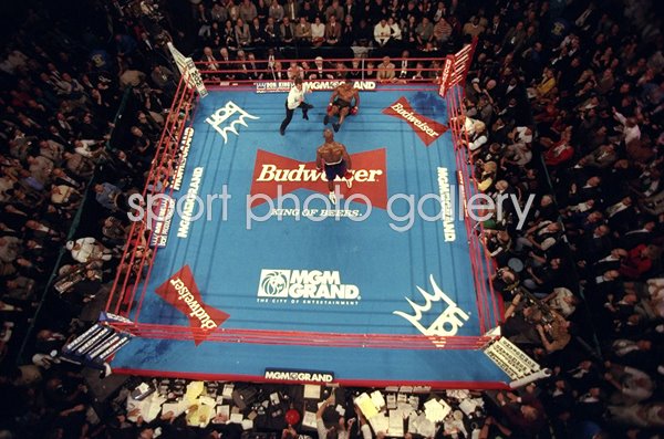 Mike Tyson v Evander Holyfield Overhead Ring View Las Vegas 1996