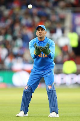 MS Dhoni Indian Wicket Keeper v Pakistan Old Trafford World Cup 2019