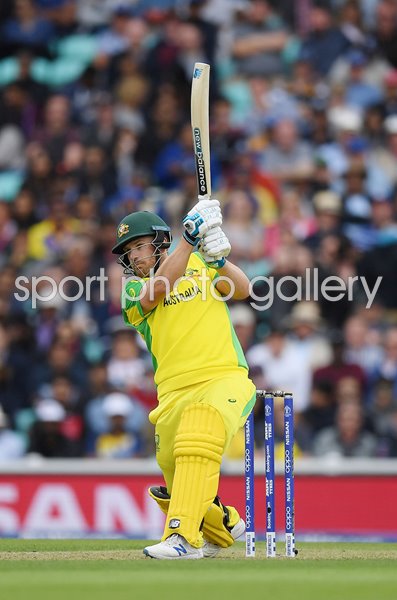Aaron Finch Australia batting v Sri Lanka World Cup 2019