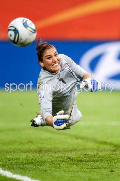 Hope Solo USA Penalty Save v Brazil Women's World Cup 2011