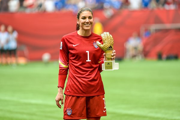 Hope Solo USA Golden Glove winner World Cup 2015