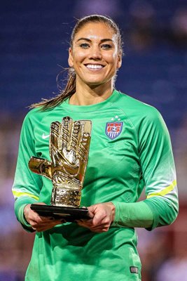 Hope Solo USA Golden Glove Winner SheBelieves Cup Florida 2016