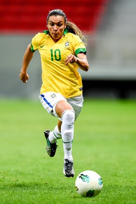 Marta Brazil Football Legend v Argentina Brasilia 2014