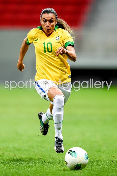 Marta Brazil Football Legend v Argentina Brasilia 2014