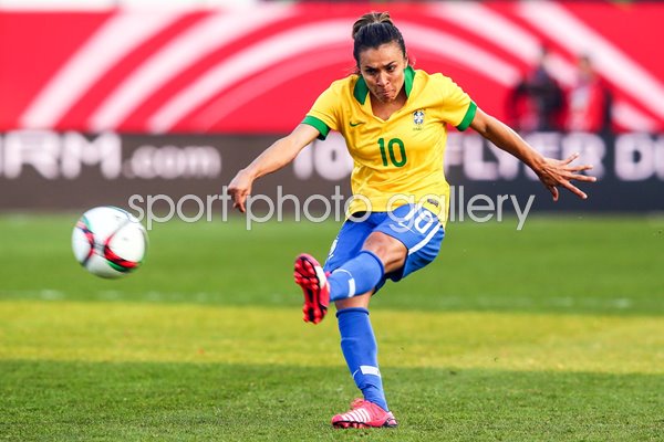 Marta Brazil Football Legend v Germany Fuerth 2015