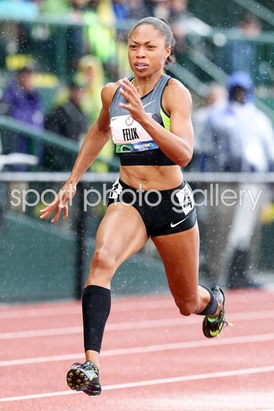 Allyson Felix USA Athletics Trials Oregon 2012