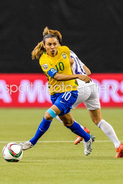 Marta Brazil v Korea Republic Women's World Cup 2015