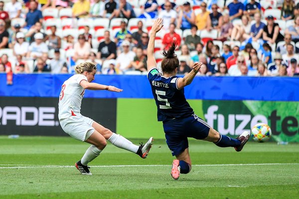 Ellen White England scores v Scotland Women's World Cup 2019