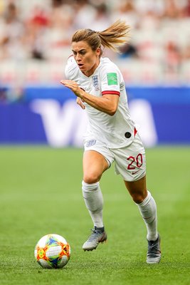 Karen Carney England v Scotland Nice Women's World Cup 2019