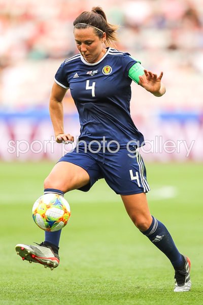 Rachel Corsie Scotland v England Women's World Cup 2019