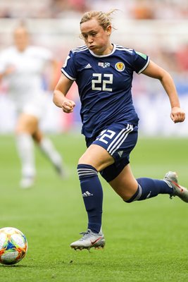 Erin Cuthbert Scotland v England Women's World Cup 2019