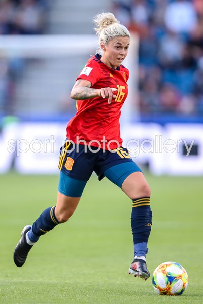 Maria Leon Spain v South Africa Women's World Cup 2019