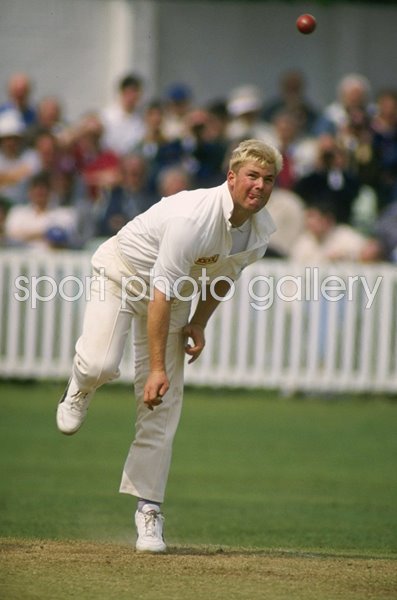 Shane Warne Australia Leg Spinner bowls England Tour 1993