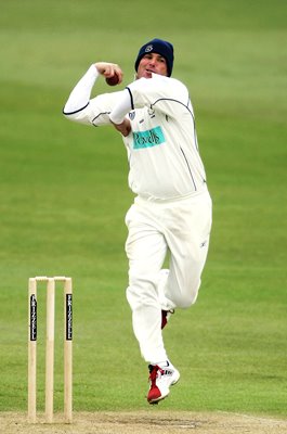 Shane Warne Hampshire bowls v Kent Canterbury 2005