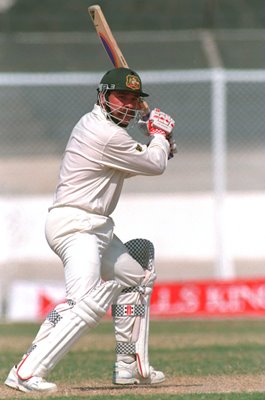 David Boon Australia Century v Pakistan Karachi Test 1994