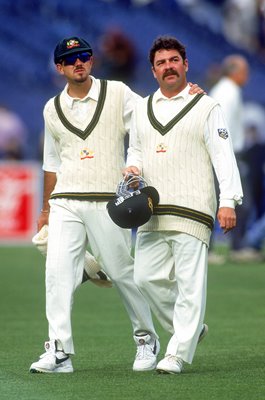 Ricky Ponting & David Boon Australia v Sri Lanka MCG 1995