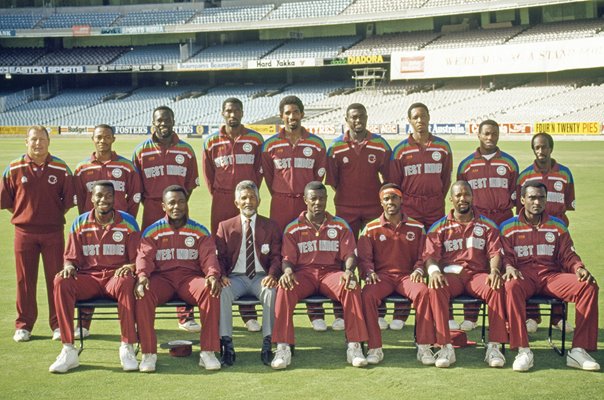 West Indies Team Cricket World Cup Australia 1992