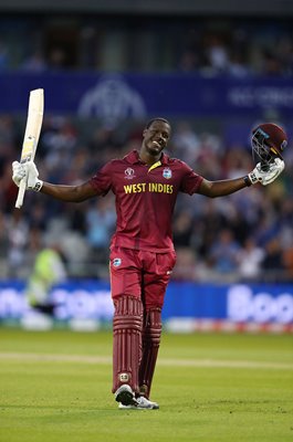 Carlos Brathwaite West Indies Century v New Zealand World Cup 2019