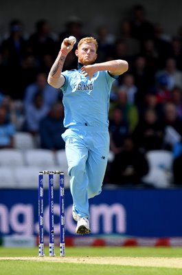 Ben Stokes England bowling v Sri Lanka World Cup 2019