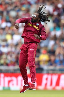 Chris Gayle West Indies wicket v New Zealand World Cup 2019