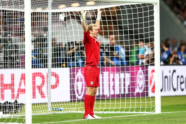 Joe Hart penalty shoot out EURO 2012