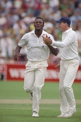 Devon Malcolm & Mike Atherton England Ashes Tour 1990