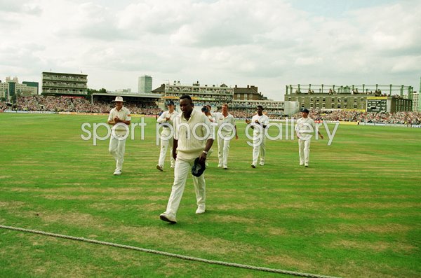 Devon Malcolm England bowler 9 for 57 v South Africa Oval 1994