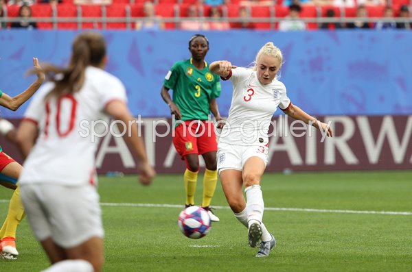 Alex Greenwood England scores v Cameroon World Cup 2019