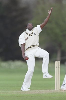 Gladstone Small Warwickshire and England bowler 1996