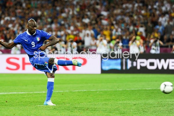 Mario Balotelli penalty v England EURO 2012