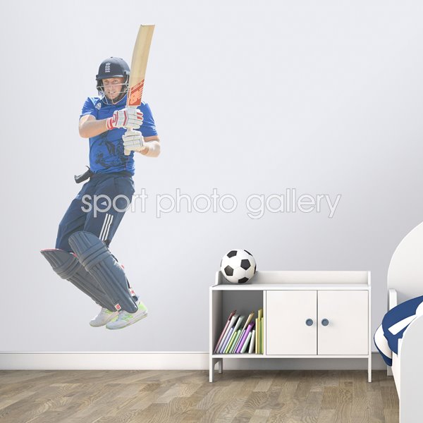  JOE ROOT ENGLAND V WEST INDIES ODI BARBADOS 2017 WALL STICKER