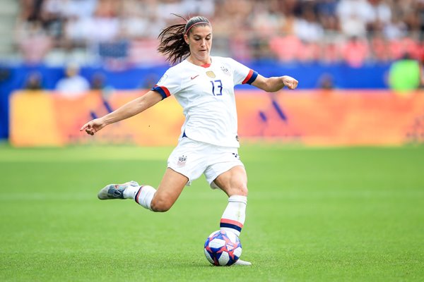 Alex Morgan USA v Spain Last 16 Reims World Cup 2019