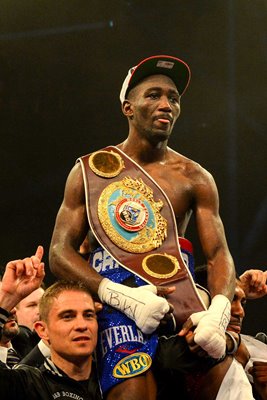 Terence Crawford beats Ricky Burns WBO World Lightweight Fight Glasgow 2014