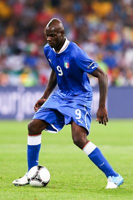 Mario Balotelli Italy v England EURO 2012