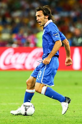 Andrea Pirlo Italy v England EURO 2012