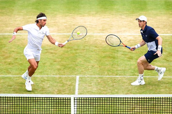 Andy Murray & Feliciano Lopez Queens Doubles Final 2019