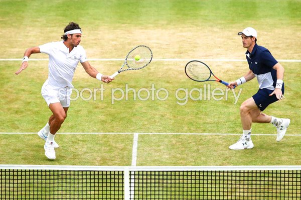 Andy Murray & Feliciano Lopez Queens Doubles Final 2019