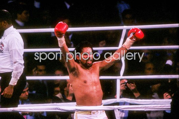 Roberto Duran v Sugar Ray Leonard Las Vegas 1989