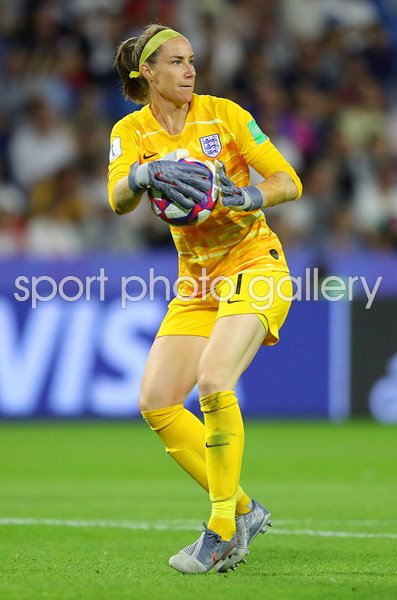 Karen Bardsley England Goal Keeper v Norway World Cup 2019