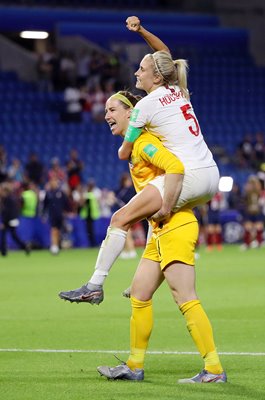 Karen Bardsley & Steph Houghton England v Norway World Cup 2019