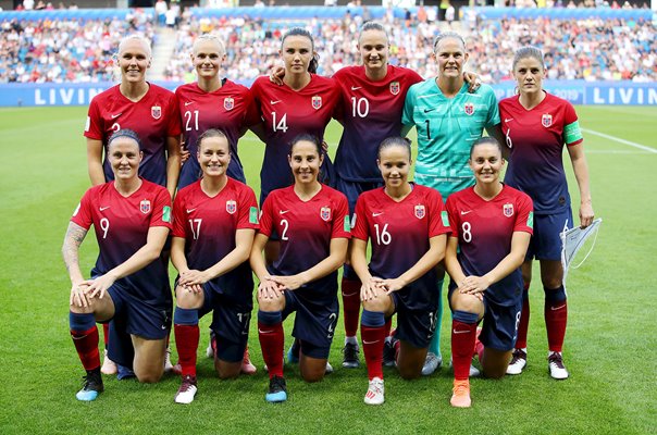 Norway Team v England Quarter Final World Cup 2019