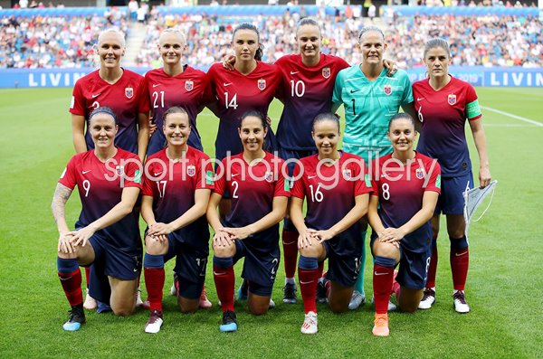 Norway Team v England Quarter Final World Cup 2019