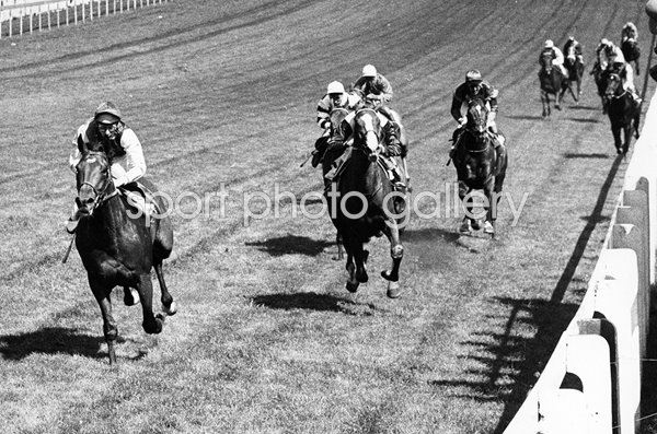 Lester Piggott on Nijinsky wins 1970 Epsom Derby