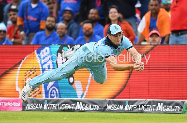 Chris Woakes Diving Catch England v India Edgbaston World Cup 2019