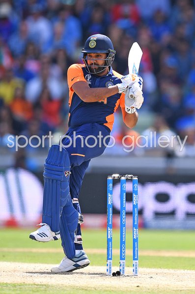 Rohit Sharma India v England Edgbaston World Cup 2019