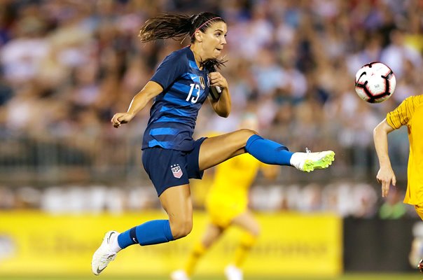 Alex Morgan USA v Australia Tournament of Nations 2018